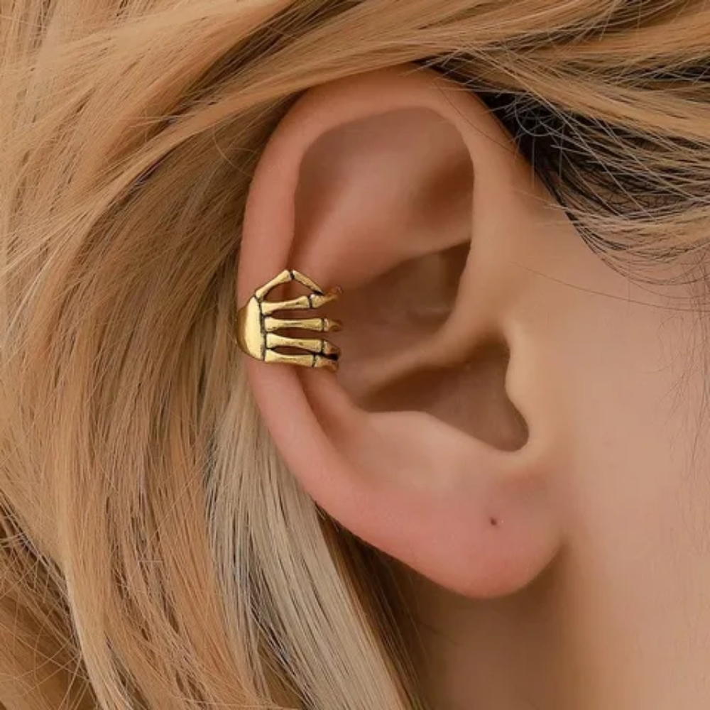 4/$25 Skeleton Ear Cuff